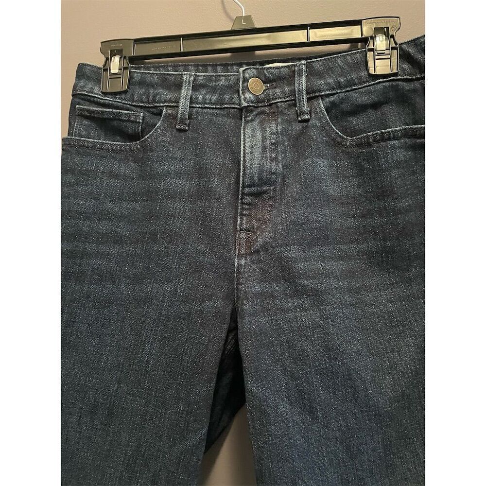 Vineyard Vines Women's Cropped Jeans Size 28 Dark Blue Relaxed Fit - Picture 2 of 10